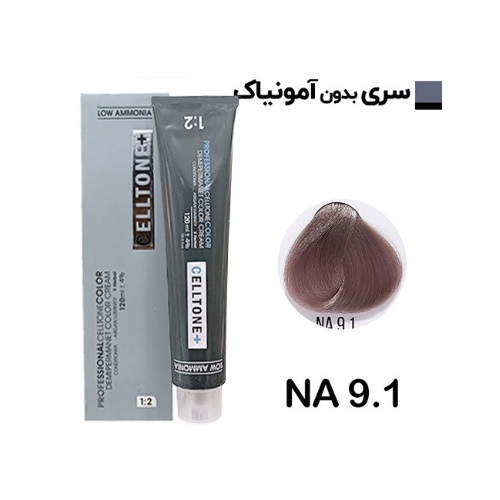 رنگ مو بدون آمونیاک سلتون شماره NA9.1 بلوند دودی