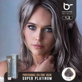 رنگ مو سلتون سری SUPER PLATINUM شماره 11/90 سوپر پلاتینه دودی حجم 100 میل