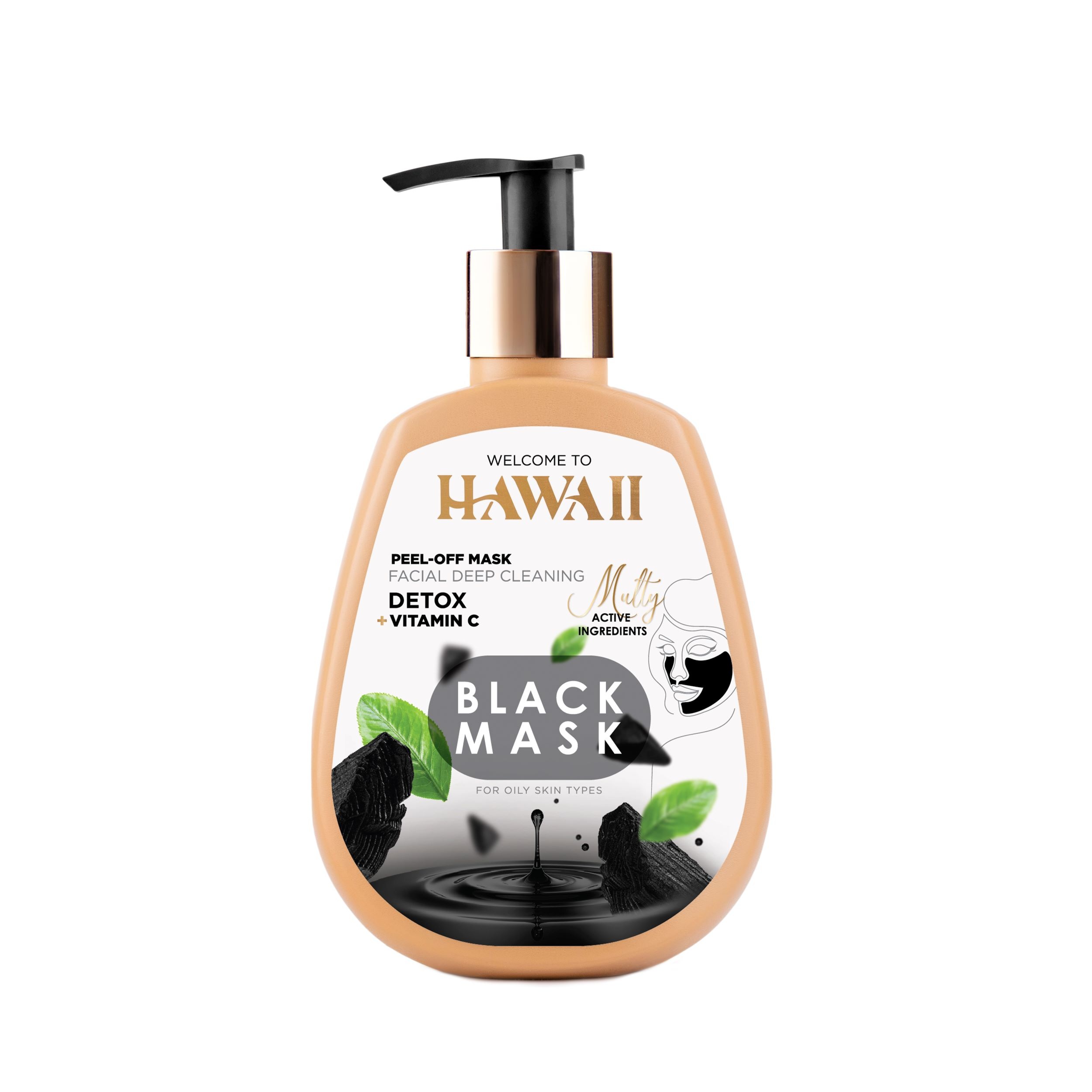 ماسک بلک مناسب پوست چرب و دارای جوش هاوایی (Hawaii)