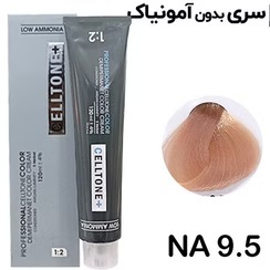 رنگ مو بدون آمونیاک بلوند طلایی روشن سلتون پلاس شماره NA 9.5