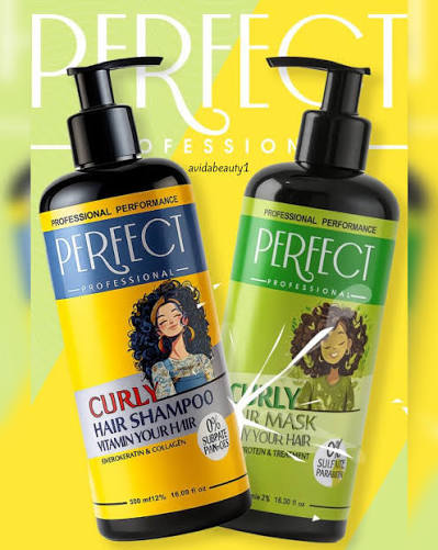 شامپو مو پرفکت پروفشنال مدل curly hair